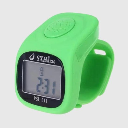 Lock Screen Digital Ring Tasbeeh – Multi Functional Tasbeeh with 8 Channels